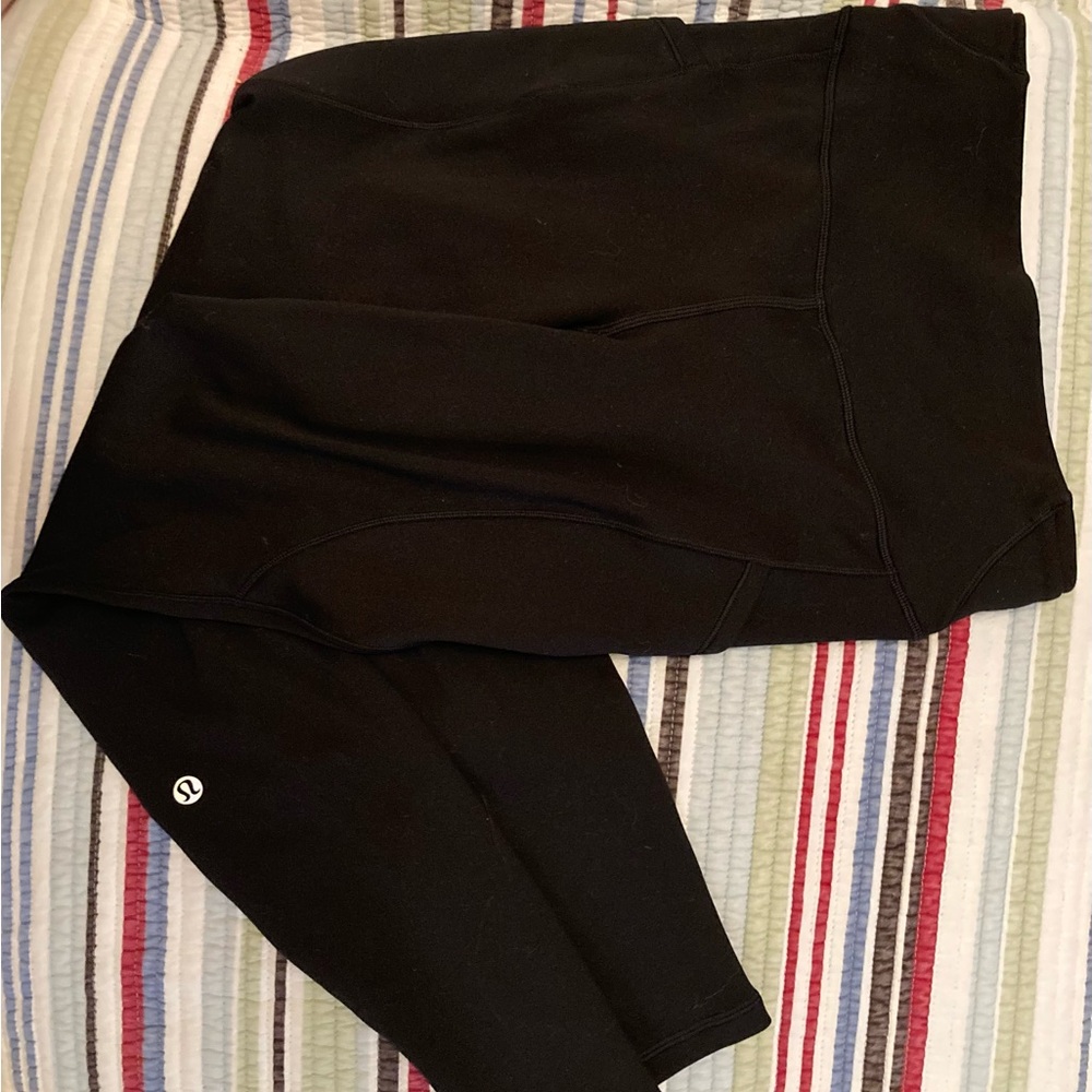 lululemon athletica Women’s Black Performance Leggings